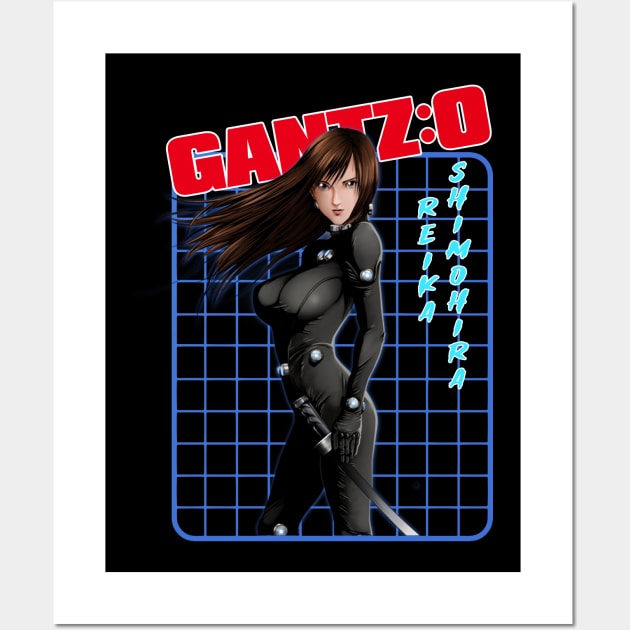 The GANTZ Arsenal - Gear Up for Action with This Thrilling Tee Wall Art by NinaMcconnell